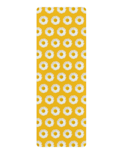 Daisy Dreamscape Microfiber Suede Yoga Mat for Enhanced Performance