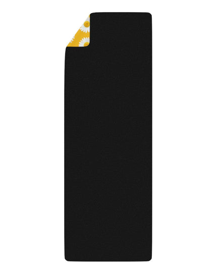 Daisy Dreamscape Microfiber Suede Yoga Mat for Enhanced Performance