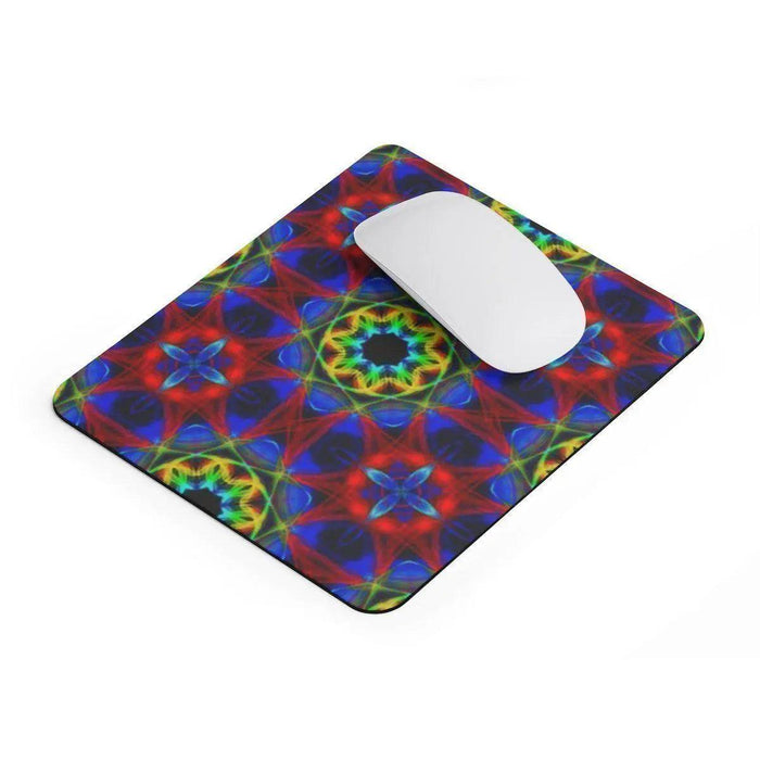 Mandala Print Neoprene Mouse Pad - Enhance Your Desktop Workspace