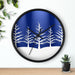 Elegant Executive Wooden Wall Clock for Opulent Workspaces