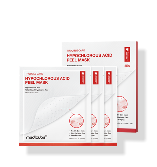 medicube Hypochlorous Acid Peel Mask 13ml X 3ea - Très Elite