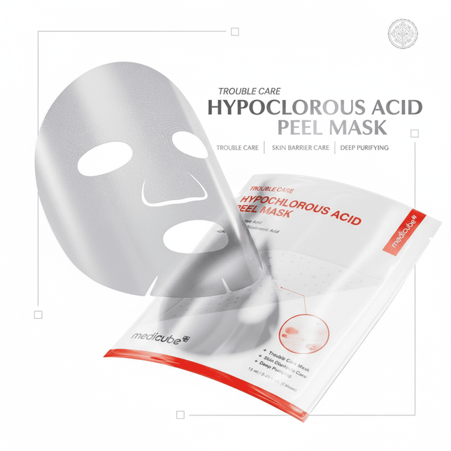 medicube Hypochlorous Acid Peel Mask 13ml X 3ea - Très Elite