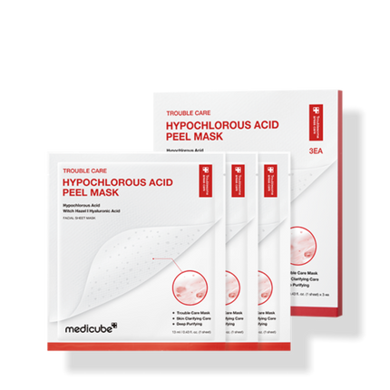 medicube Hypochlorous Acid Peel Mask 13ml X 3ea - Très Elite