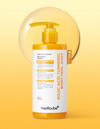 medicube Kojic Acid Turmeric Body Peel Shot 280ml - Très Elite