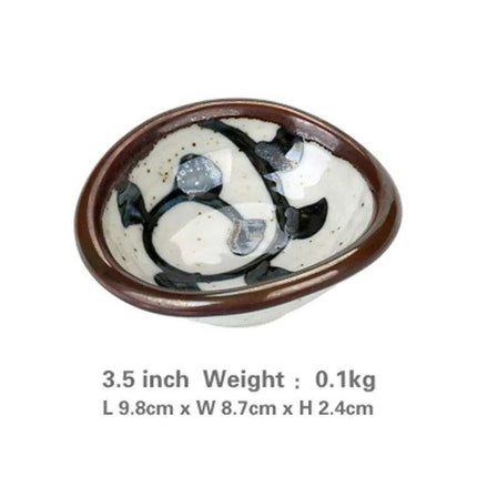 Sophisticated Japanese Ceramic Serving Set: Elevate Your Dining with Style and Elegance