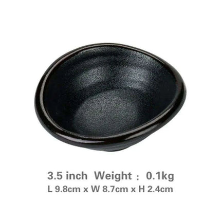 Sophisticated Japanese Ceramic Serving Set: Elevate Your Dining with Style and Elegance