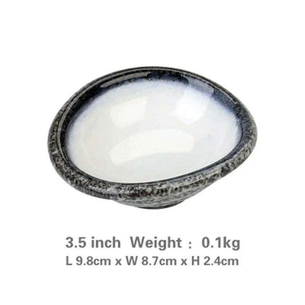 Sophisticated Japanese Ceramic Serving Set: Elevate Your Dining with Style and Elegance