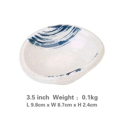 Sophisticated Japanese Ceramic Serving Set: Elevate Your Dining with Style and Elegance