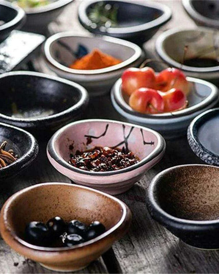 Sophisticated Japanese Ceramic Serving Set: Elevate Your Dining with Style and Elegance
