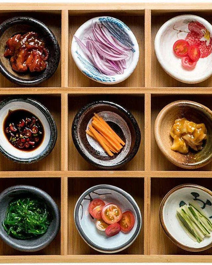 Sophisticated Japanese Ceramic Serving Set: Elevate Your Dining with Style and Elegance