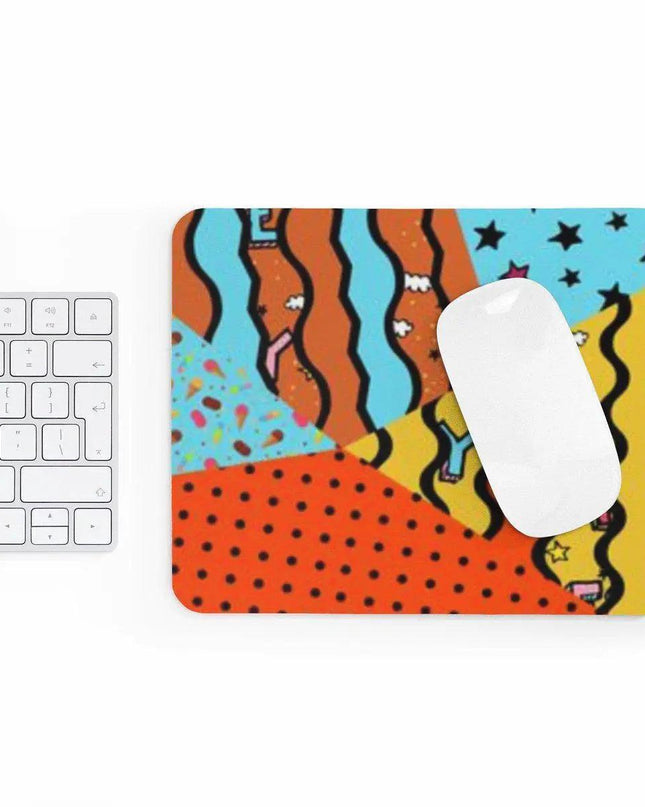 Luxe Memphis Desk Mouse Pad: Elevate Your Workstation Experience