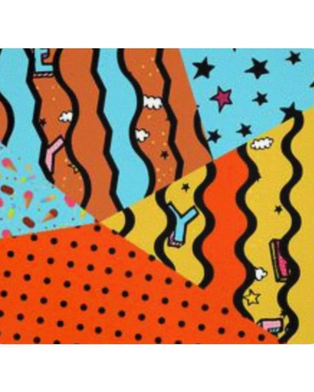 Luxe Memphis Desk Mouse Pad: Elevate Your Workstation Experience