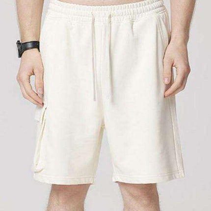 Sustainable Adjustable Organic Cotton Cargo Shorts for Men