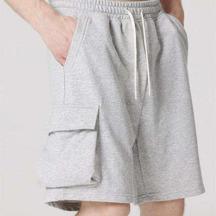 Sustainable Adjustable Organic Cotton Cargo Shorts for Men