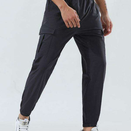 Men's Lightweight Stretch Cargo Pants with Quick-Dry Technology