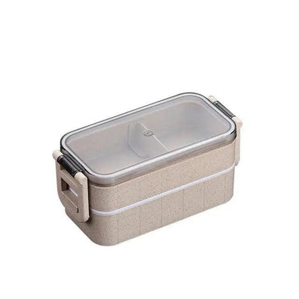 Sustainable Wheat Straw Lunch Box with Utensils: Your Eco-Conscious Mealtime Essential