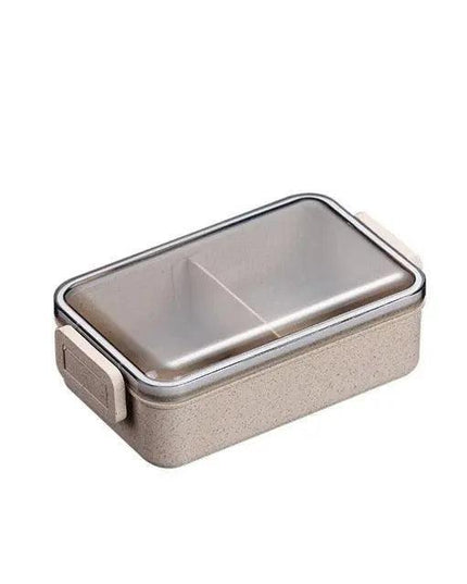 Sustainable Wheat Straw Lunch Box with Utensils: Your Eco-Conscious Mealtime Essential