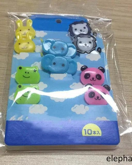 Whimsical Mini Cartoon Snack Cake Picks for Kids