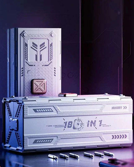 180-Piece Premium Magnetic Screwdriver Set with Chrome-Vanadium Steel Tools