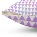 Minime Hologram Triangle geometric decorative cushion cover