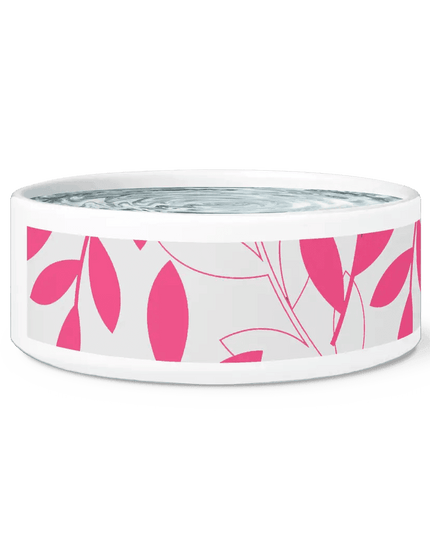 Elegant Ceramic Pet Bowl with Trendy Design for Home Aesthetics