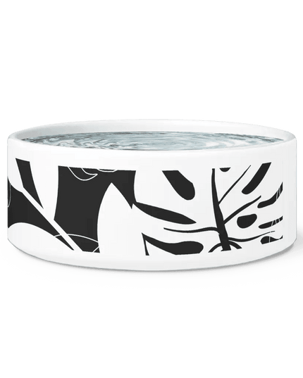 Elegant Ceramic Pet Bowl with Trendy Design for Home Aesthetics