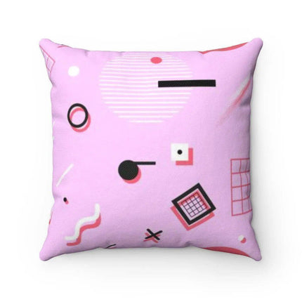 Reversible Geometric Pattern Pillowcase Set