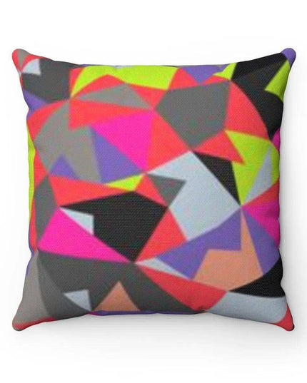 Dual-Sided Contemporary Geometric Pillow Cover by Maison d'Elite
