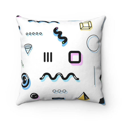 Reversible Geometric Pattern Pillowcase Set