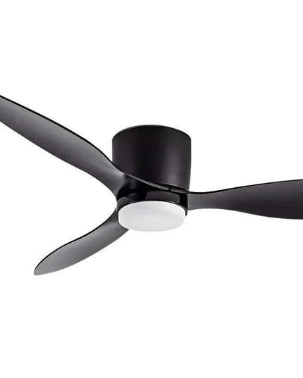 Lux&Vitae Modern Low-Profile Ceiling Fan with Remote Control - 6 Speed DC Motor