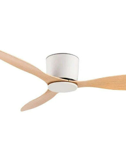 Lux&Vitae Modern Low-Profile Ceiling Fan with Remote Control - 6 Speed DC Motor