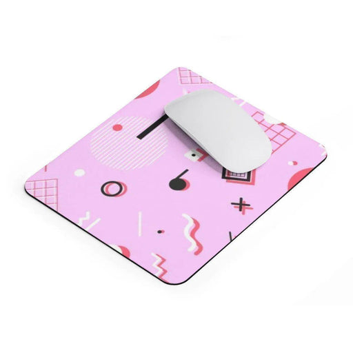 Geometric Fun Kids' Mouse Pad - Stylish Desk Addition
