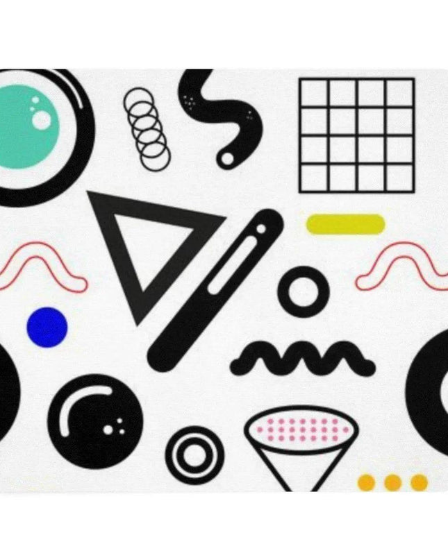 Colorful Children's Rectangle Mouse Pad - Fun and Functional Accessory for Easy Navigation