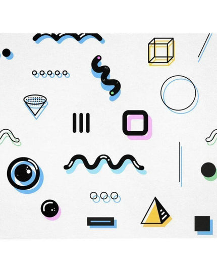 Vibrant Kids' Rectangle Mouse Pad - Mouse Paradise Adventure