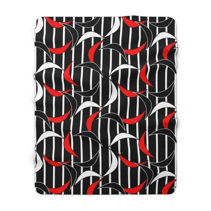 Cozy Elegance Printed Sherpa Fleece Blanket for Ultimate Comfort