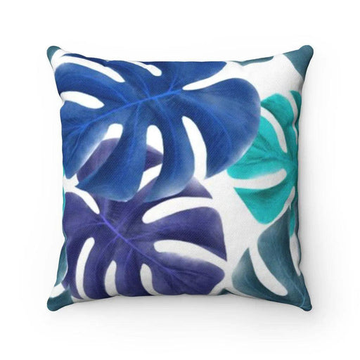 Modern tropical leaves decorative cushion cover