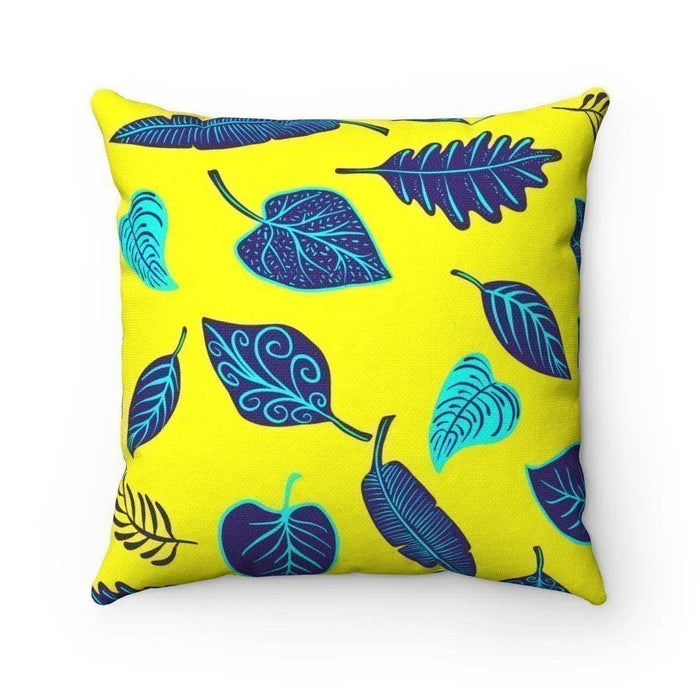 Modern tropical leaves jungle decorative cushion cover