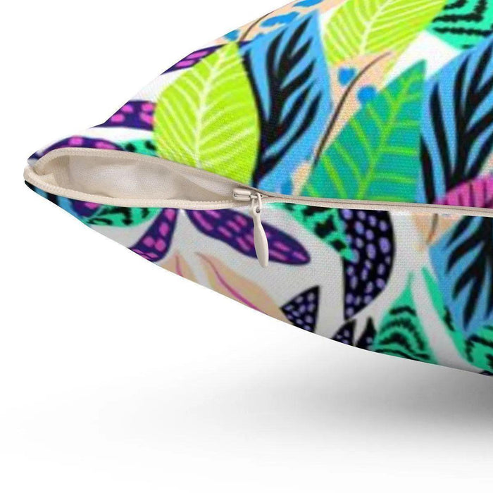 Tropical Paradise Reversible Decorative Pillowcase