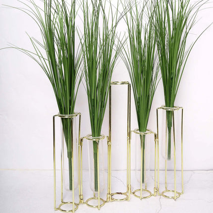 AliKopy 20" Green Artificial Grass Sprays - Indoor/Outdoor Decor, Set
