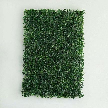 AliKopy 11 Sq Ft Dark Green Boxwood Hedge Mat - 4 Durable Panels