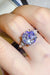Classic 5 Carat Moissanite and Zircon Sterling Silver Ring - Forever Elegance