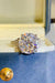 Eternal Sparkle 5 Carat Moissanite and Zircon Sterling Silver Ring - Timeless Glamour
