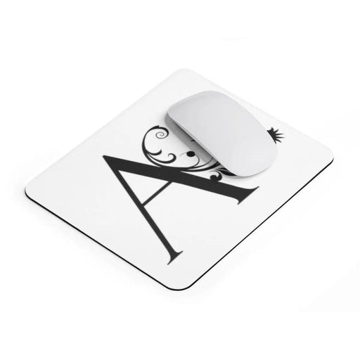 Custom Monogram Neoprene Mousepad with Non-Slip Rubber Base