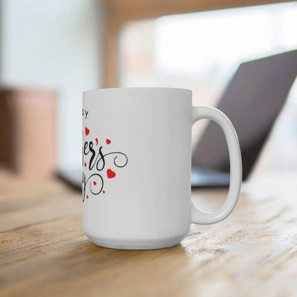 Stylish Contemporary Scales Ceramic Mug - A Thoughtful Mother's Day Gift for Coffee Enthusiasts