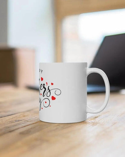 Stylish Contemporary Scales Ceramic Mug - A Thoughtful Mother's Day Gift for Coffee Enthusiasts