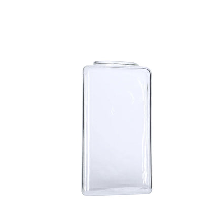 AliKopy 3-Pack Glass Wall Vases - Modern Rhombus Design Planters