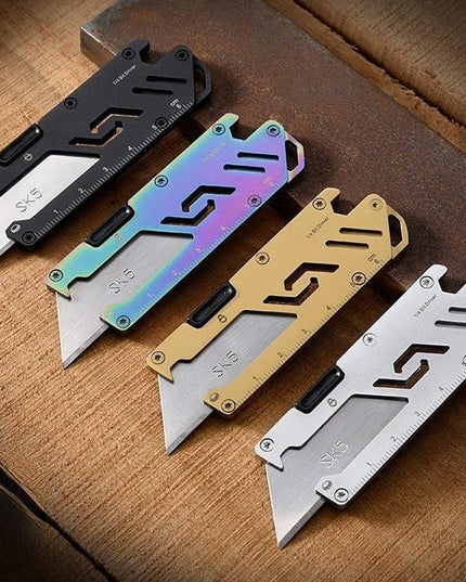 Versatile Multi-Purpose Folding Utility Knife Set for Home, Office, and School