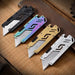 Multi-Purpose Folding Knife Set for School, Office, and Home