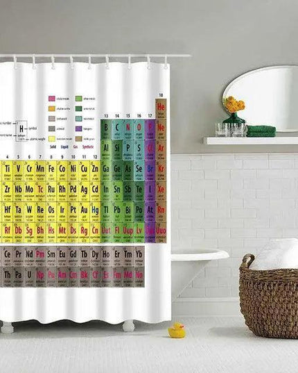 Chic Personalized Calendar Design Shower Curtain for a Stylish Bathroom Upgrade