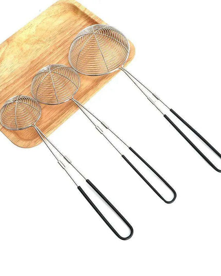 Premium Stainless Steel Skimmer and Colander Cooking Essentials Set